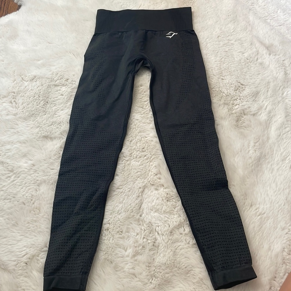 Gymshark Vital Seamless 2.0 Leggings size XS Black Marl
